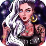 Tattoo Coloring games MOD Unlimited Money 1.0.8