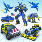 Elephant Robot Car Robot Game MOD Unlimited Money 1.49