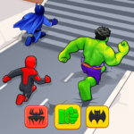 Hero Transform Superhero Game MOD Unlimited Money VARY