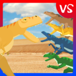 T-Rex Fights Raptors MOD Unlimited Money 0.13