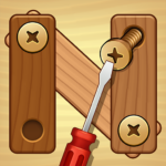 Screw and Nuts Wood Puzzle MOD Unlimited Money 1.0.4