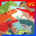 T-Rex Fights Dinosaurs MOD Unlimited Money 0.20