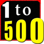 1 to 500 number counting game MOD Unlimited Money 10