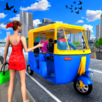 City Rickshaw Game Car Games MOD Unlimited Money 1.4.4